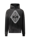 A-cold-wall* Gradient Logo-print Hoodie In Black