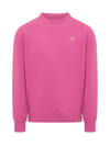Autry Cotton Sweatshirt In Pink