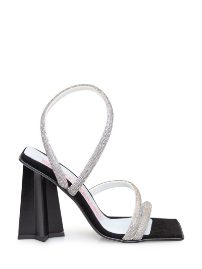 Chiara Ferragni Andromeda Heeled Sandals In Black