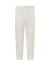 Costumein Vincent Pants In Beige Wool In White