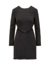 Del Core Cut-out Dress In Black