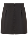 Del Core Mushroom Skirt In Black