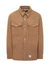 Department Five Department 5 Man Shirt Camel Size Xl Cotton In Brown