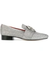 DORATEYMUR DORATEYMUR SQUARE TOE LOAFERS - METALLIC,HARPUT12212100