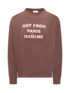 DRÔLE DE MONSIEUR DROLE DE MONSIEUR SLOGAN SWEATSHIRT