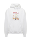 Drôle De Monsieur Drole De Monsieur White Cotton Sweatshirt In White