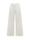 Dsquared2 Wide Leg Trousers In White