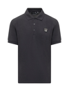 RAF SIMONS FRED PERRY RAF SIMONS SLIM POLO WITH LOGO