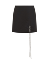 Giuseppe Di Morabito Rhinestons Skirt In Black