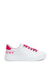 Givenchy Logo-print Leather Low-top Sneakers In White