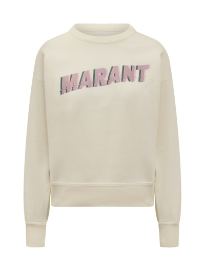 Isabel Marant Étoile Mobyli Crew Neck Sweater In Vanilla