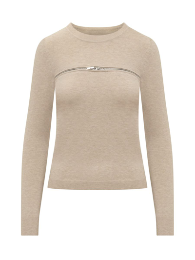 Isabel Marant Gio Sweater In Beige