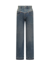 Isabel Marant Blue Noemie Jeans In Blue