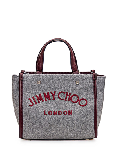 Jimmy Choo Tote Bag S In Grey