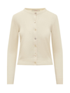 Jucca Crewneck Cardigan In Beige