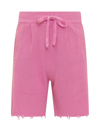 Laneus Bermuda Shorts With Breaks In Pink