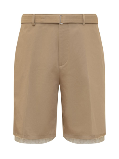 Lanvin Tailored Shorts In Brown