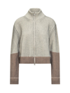 Mm6 Maison Margiela Turtleneck Sweater In Beige