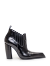 Off-white Off White Moon Beatle Shade Ankle Boots In Black