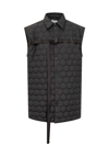 Off-white Padded Vest In Black