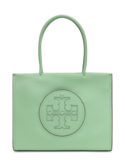 Tory Burch Ella Shopping Bag In Green