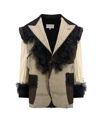 Maison Margiela Deconstructed-design Single-breasted Blazer