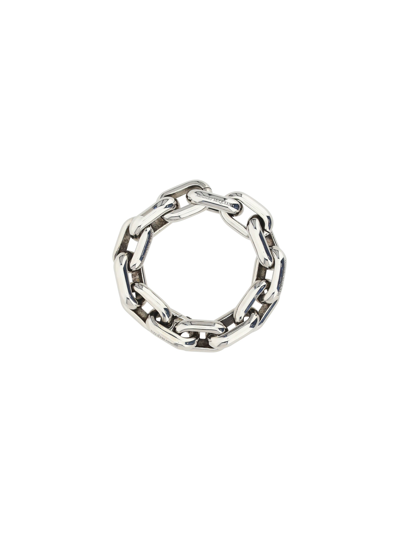 Alexander Mcqueen Chain Bracelet In Light Silver