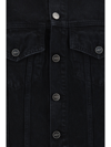 Khaite Denim Coat With Buttons On The Front