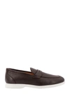 KITON LEATHER LOAFER