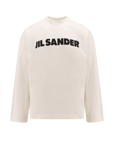 Jil Sander T-shirt In Neutral