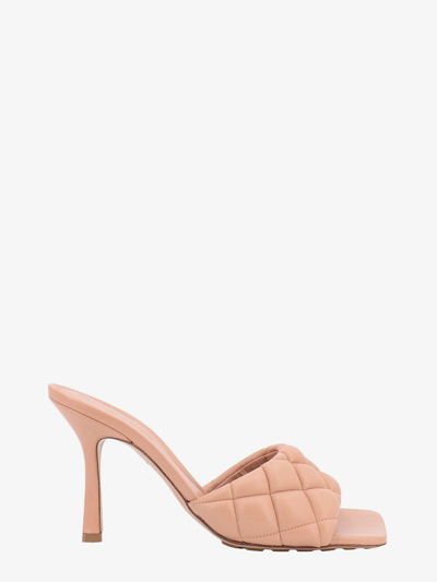 Bottega Veneta Padded Sandals In Pink