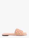 BOTTEGA VENETA BOTTEGA VENETA WOMAN PADDED WOMAN PINK SANDALS