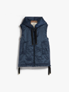 Max Mara The Cube Greengo Sleeveless Jacket In Navy