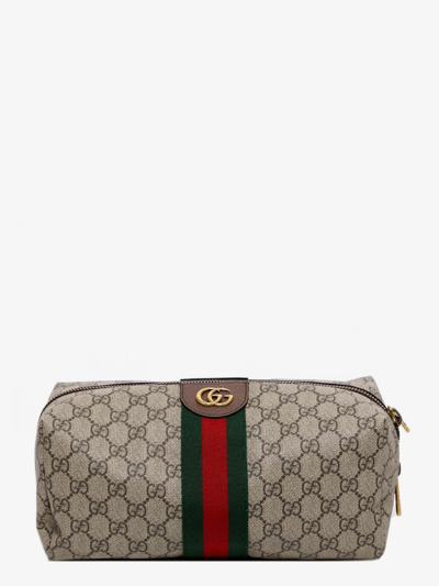 Gucci Gg Cosmetics Case In Cream