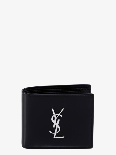 Saint Laurent Man Wallet Man Black Wallets