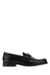 TOD'S TOD'S MAN BLACK LEATHER LOAFERS