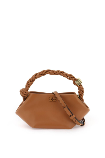 Ganni Bou Mini Bag In Brown