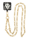 Anne Klein Women's Gold-tone Alloy Crossbody Iphone Chain In Gold-tone