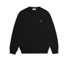 Lacoste Pullover In Cotone Nero In Black
