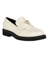 Guess Shatha Loafer In Ivory - Manmade