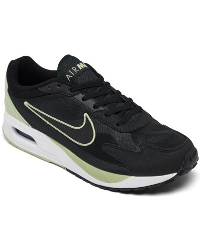 Nike Men's Air Max Solo Casual Sneakers From Finish Line In Black