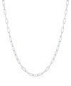 And Now This Silver-plated Or 18k Gold-plated Chunky Chain Necklace In Silver