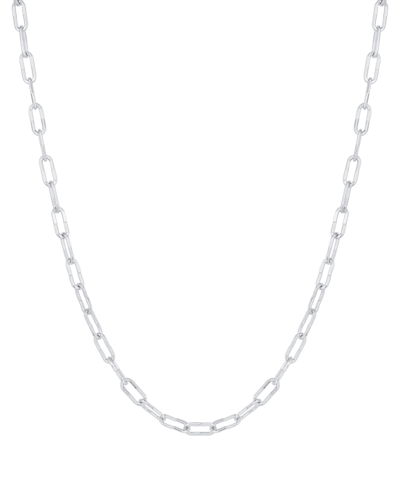 And Now This Silver-plated Or 18k Gold-plated Chunky Chain Necklace