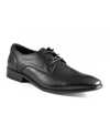 Tommy Hilfiger Men's Soli Square Toe Lace Up Dress Oxfords Men's Shoes In Black