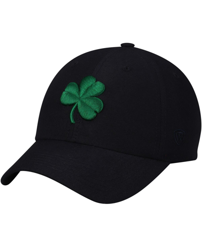 Top Of The World Men's  Navy Notre Dame Fighting Irish Clover Staple Adjustable Hat