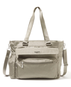 Baggallini Modern Laptop Tote In Sterling Shimmer