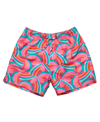 Snapper Rock Geo Melon Sustainable Swim Short In Open Miscellaneous