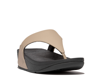 Fitflop Lulu Flip Flop In Latte Beige