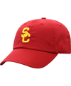 TOP OF THE WORLD MEN'S TOP OF THE WORLD CARDINAL USC TROJANS STAPLE ADJUSTABLE HAT