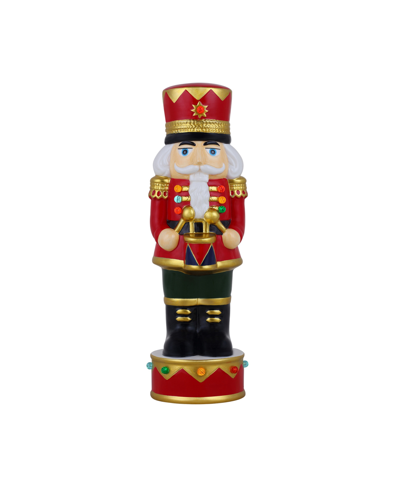 Mr. Christmas 12.25" Nostalgic Ceramic Nutcracker Holiday Decor In Multi